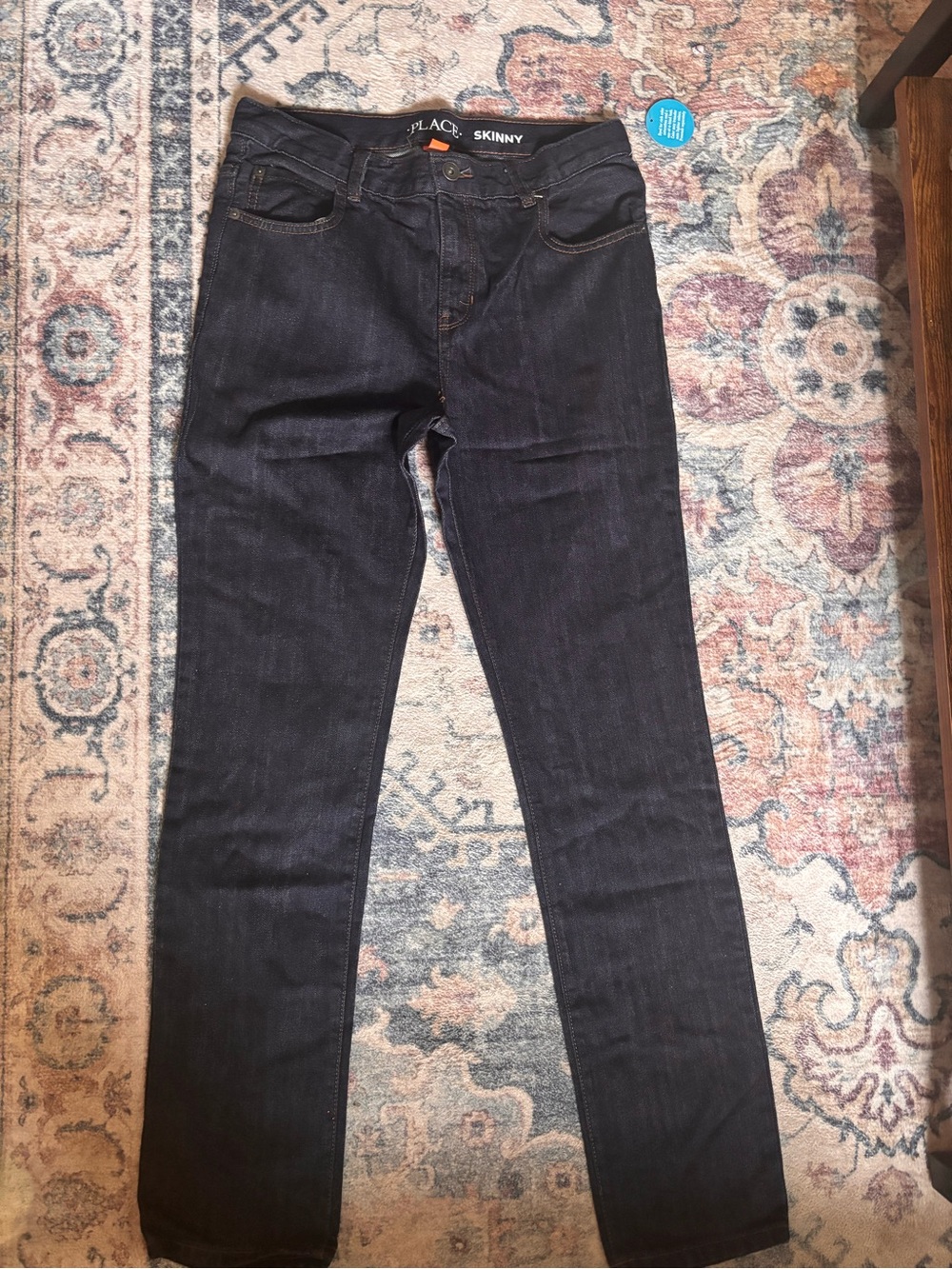 The Children's Place boys Skinny Jeans - Dark Blue